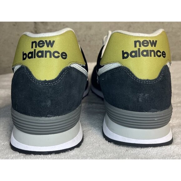 New Balance 574 Men's Shoes Sneakers ML574EO2 Black Tan Size 18 - Picture 5 of 7